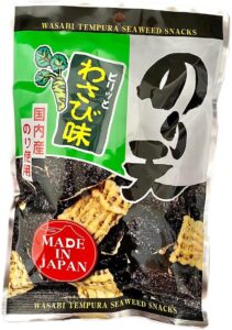 Arare Wasabi Tempura Seaweed Snacks