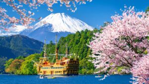 Spacious luxury bus: Mt.Fuji 5th.St & Gotemba&Hakone Trip
