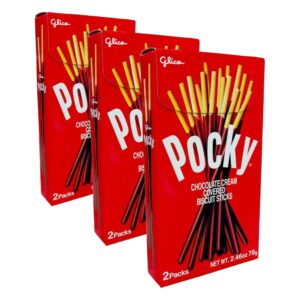 Glico Pocky, Chocolate Cream Covered Biscuit Sticks